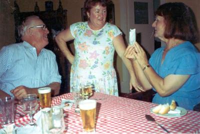 Nannup RSL Dinner 1994 Kay Box, Carol Pinkerton