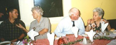 Nannup RSL Dinner 1995 Mark Barratt (policeman), Marj & Jim Williams