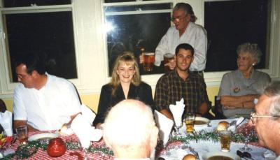 Nannup RSL Dinner 1995 Paul Lano, Liz and Mark Barratt (teacher & Policeman), Jim Pinkerton, Mona Scott