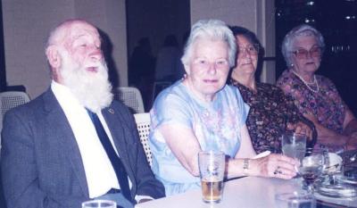 Nannup RSL Dinner 1996 Dave Blythe, Marj Williams, Phylis Johnson, Jean Marlow