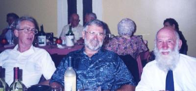 Nannup RSL Dinner 1996 Charles Gilbert, Brian Collett, Dave Blythe