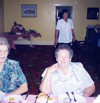 Nannup RSL Dinner 1997 Fran Crothers & Phylis Johnson