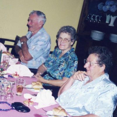 Nannup RSL Dinner 1997 Jack & Fran Crothers & Phylis Johnson