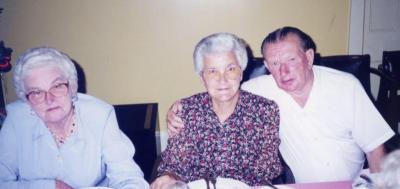Nannup RSL Dinner 1997 Jean Marlow, Barney & Shirley Kearney