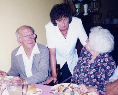 Nannup RSL Dinner 1997 Roy Rowe, Di Longbottom, Rhoda Rowe