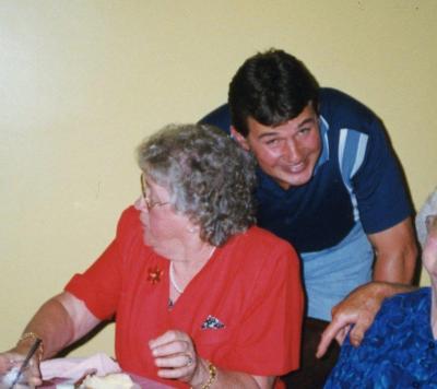 Nannup RSL Dinner 1998 Mary Stewart & Policeman