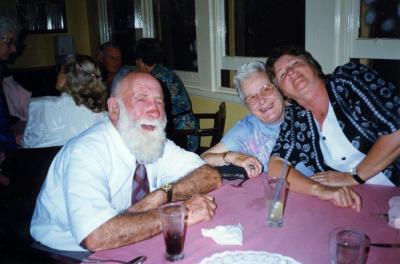 Nannup RSL Dinner 1998 Dave Blythe, Mary ? & Pam ?
