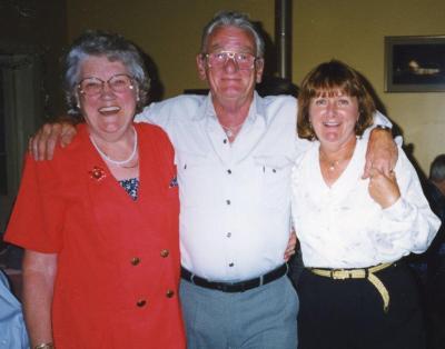 Nannup RSL Dinner 1998 Mary Stewart, Jim & Carol Pinkerton