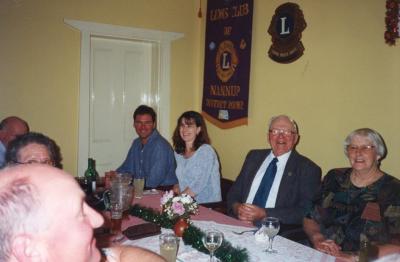 Nannup RSL Dinner 1999. Jean & Chris Brown