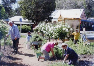 Nannup Community House Volunteers 2008. Michael Pickup Bob Longmore Jan Steer Robert Lee