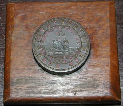 TOODYAY ROAD BOARD COMMON SEAL 1953 - 1961