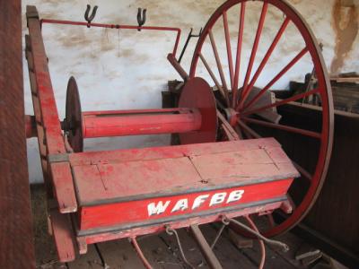 HAND DRAWN FIRE CART - WAFBB FIRE CART