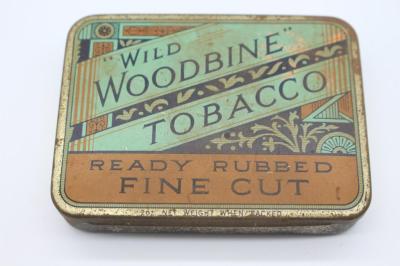 TIN; TOBACCO, WILD WOODBINE