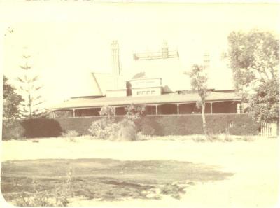 SCOTCH COLLEGE - FRONT VIEWS X 3, 1923