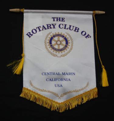 PENNANT - ROTARY CLUB 0F CENTRAL MARIN CALIFORNIA USA