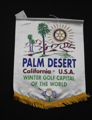 PENNANT - ROTARY CLUB PALM DESERT CALIFORNIA USA