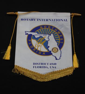 PENNANT - ROTARY INTERNATIONAL - DISTRICT 6940 FLORIDA