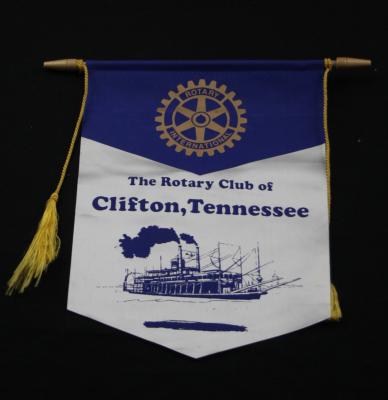 PENNANT - ROTARY CLUB OF CLIFTON, TENNESSEE