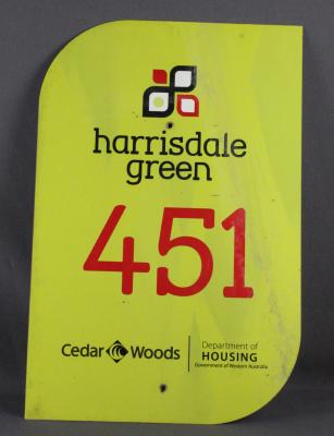 REAL ESTATE SIGN - CEDAR WOODS HARRISDALE GREEN LOT 451