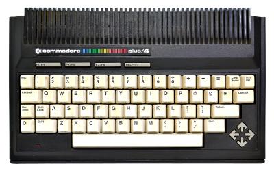 COMMODORE 64 COMPUTER AND INTEGRATED KEYBOARD