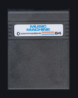 MUSIC MACHINE CARTRIDGE FOR COMMODORE 64 COMPUTER