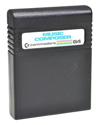 MUSIC COMPOSER CARTRIDGE FOR COMMODORE 64 COMPUTER