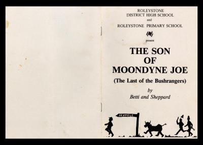 PROGRAMME - THE SON OF MOONDYNE JOE