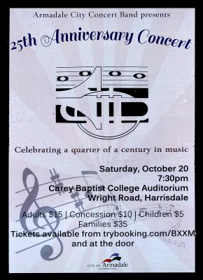 FLYER - ACCB 25TH ANNIVERSARY