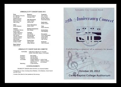 PROGRAMME - ACCB 25TH ANNIVERSARY