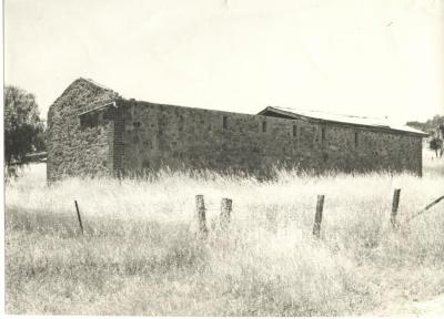 RUINS OF NEWCASTLE POLICE STABLES, TOODYAY, PRIOR TO RESTORATION