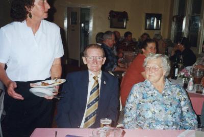 Nannup RSL Dinner 1999. Di Longbottom, Doug Rundle & Edna Craigie.