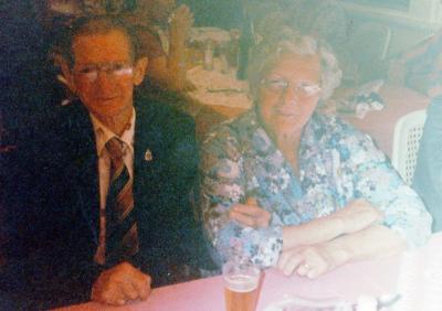 Nannup RSL Dinner 1999. Doug Rundle & Edna Craigie