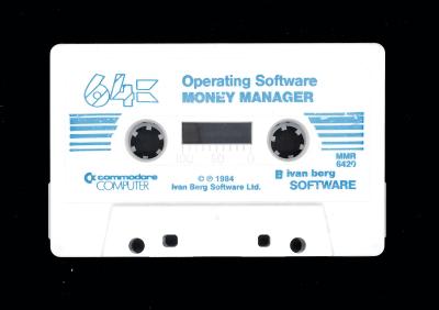 TAPE / CASSETTE, MAGNETIC - MONEY MANAGER SOFTWARE COMMODORE 64