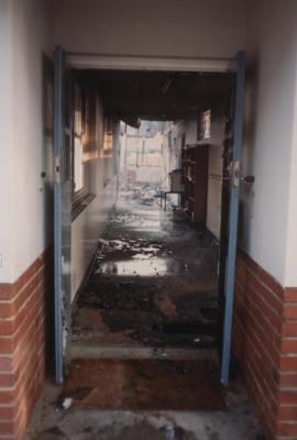 BUILDING PASSAGE IN TOODYAY DISTRICT HIGH SCHOOL FIRE 1993