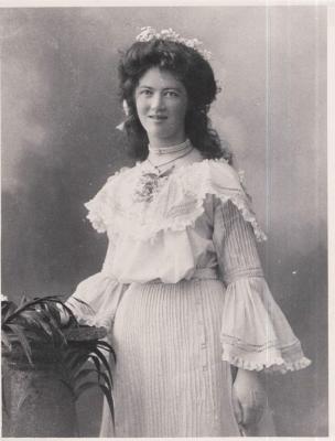 PHOTOGRAPH: (COPY) KATIE SILVESTER, AGED SIXTEEN, 1903