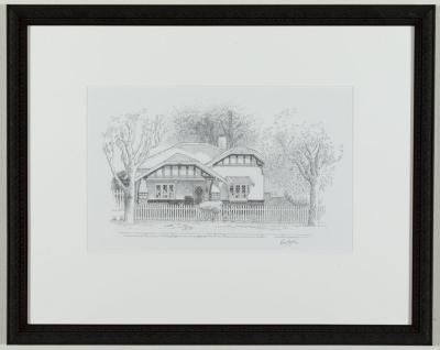 DRAWING: 'MORGAN STREET, SHENTON PARK', PETER HARPER