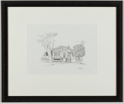 DRAWING: 'CORNER SHOP, HEYTESBURY AND HENSMAN ROAD' PETER HARPER