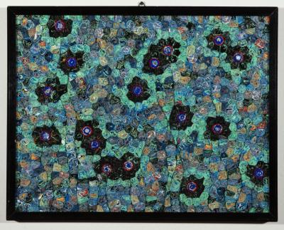 MIXED MEDIA: 'BLACK FLOWERS' MICHAEL JOHN SCOTT