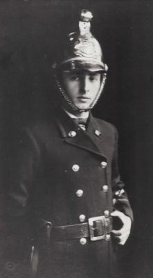 PHOTOGRAPH: WILLIAM H. WILLIAMS, VOLUNTEER FIRE BRIGADE, SUBIACO, CIRCA 1920