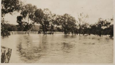 AVON RIVER IN FLOOD, 9 JULY 1930