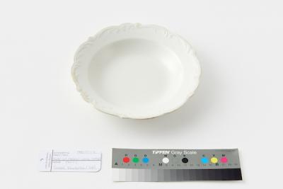 PLATE: J & G MEAKIN, WHITE, LIPFERT FAMILY