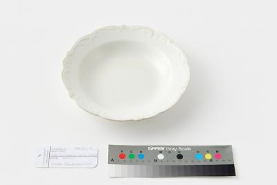 PLATE: J & G MEAKIN, WHITE, LIPFERT FAMILY