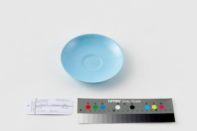 SAUCER: WEMBLEY WARE, BLUE