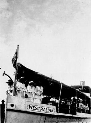 Ferry "Westralian", Swan River.