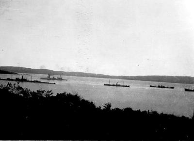 HMS Renown in Australian waters.