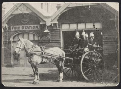 PHOTOGRAPH: SUBIACO FIRE BRIGADE AND VEHICLE