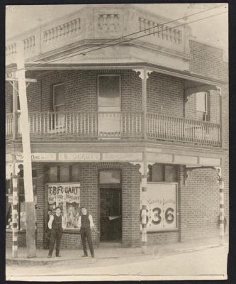 PHOTOGRAPH: TOM FOGARTY, HAIRDRESSER & TOBACCONIST