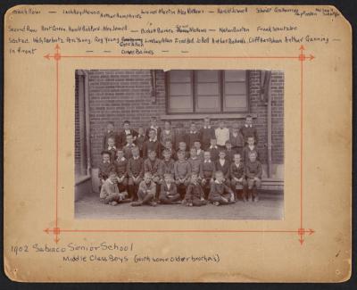 PHOTOGRAPH: SUBIACO SENIOR SCHOOL, MIDDLE CLASS BOYS