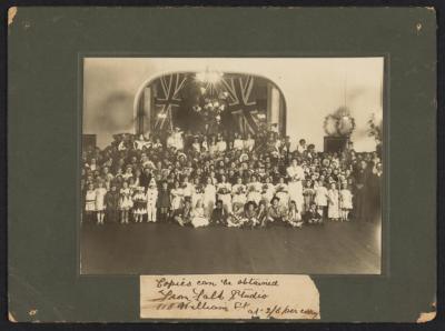 PHOTOGRAPH: CHILDREN'S FANCY-DRESS CARNIVAL