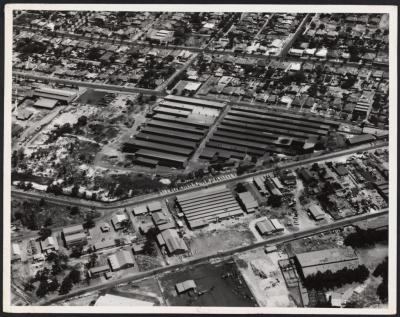 PHOTOGRAPH: METTERS LTD FACTORY - AERIAL VIEW A3